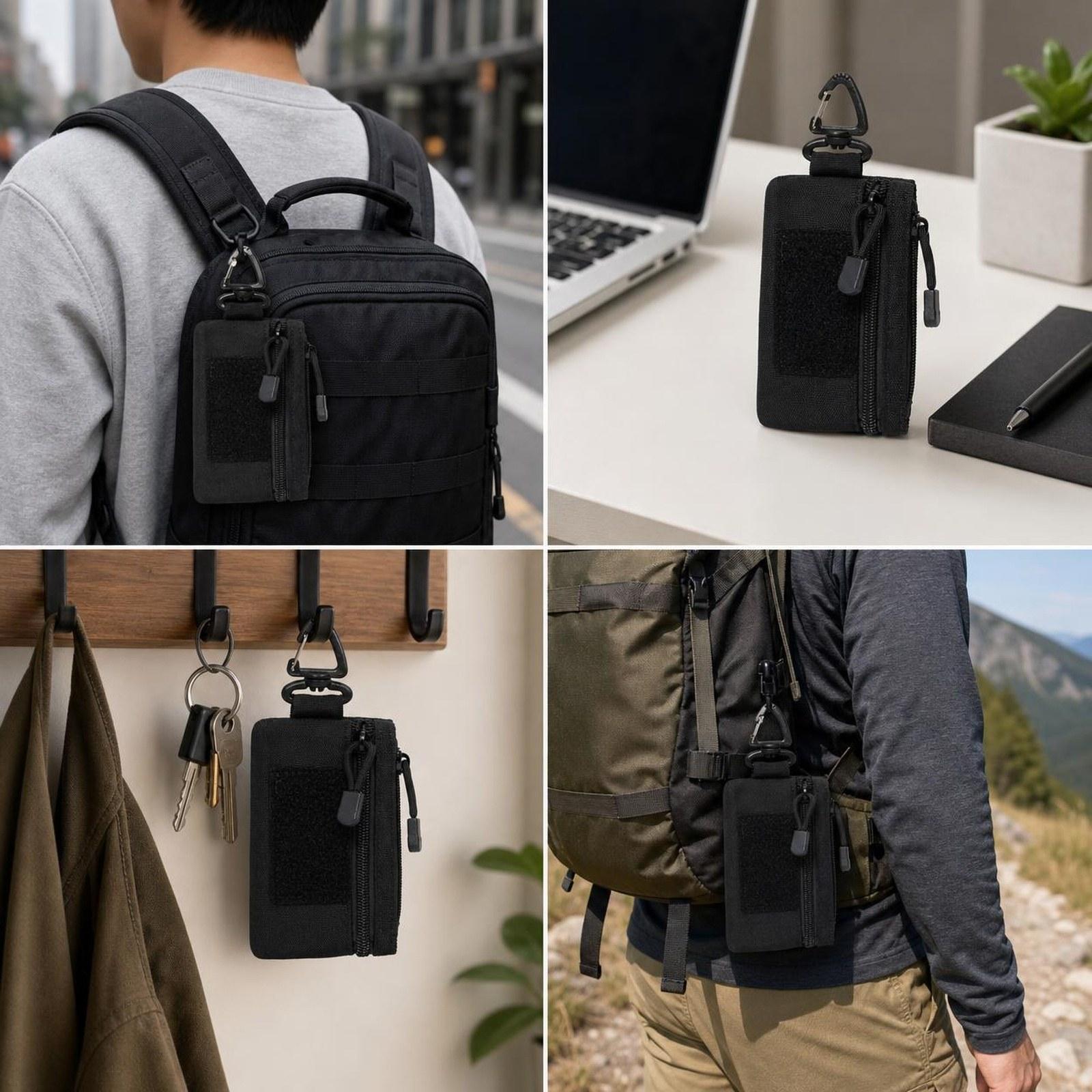 Luxury Bags Cute - 高級ストラップポーチ かわいいミニキーホルダー財布オーガナイザー ジッパーバッグ 日常旅行 アウトドア メンズ用