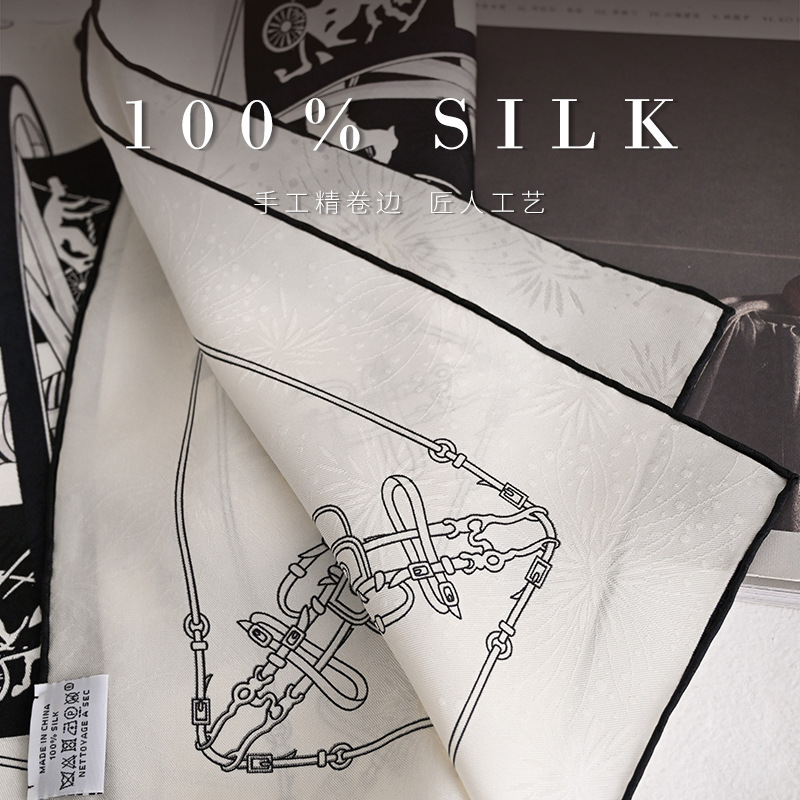 高級100%純粋マルベリーシルクスクエアスカーフ70cmクラ - Luxury Bags China のレビューと価格