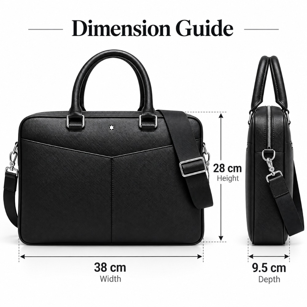 高級感あふれるメンズビジネスブリーフケース。高品質なレザーを - Luxury Bags Tote のレビューと価格